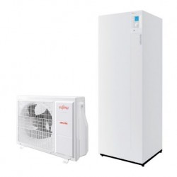 Ensemble Pompe à Chaleur Air/Eau 7.5kW ATLANTIC FUJITSU Alfea Extensa Duo A.I