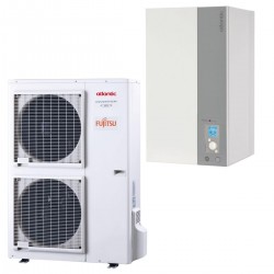 Ensemble de Pompe à Chaleur Air/Eau 11kW ATLANTIC FUJITSU Alféa Excellia A.I