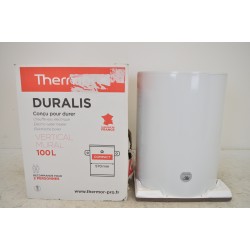 Chauffe-Eau Electrique 100L THERMOR Duralis Compact ACI Hybride Vertical Mural Monophasé ou Triphasé - 861411