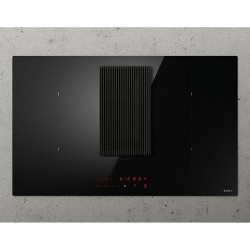 Plaque de Cuisson Induction Aspirante 4 Zones 83cm ELICA NikolaTesla Prime S BL/A/83 7400W Intégrée Noir