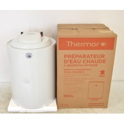 Ballon Préparateur Eau Chaude Sanitaire à Échangeur Serpentin 100 L THERMOR.