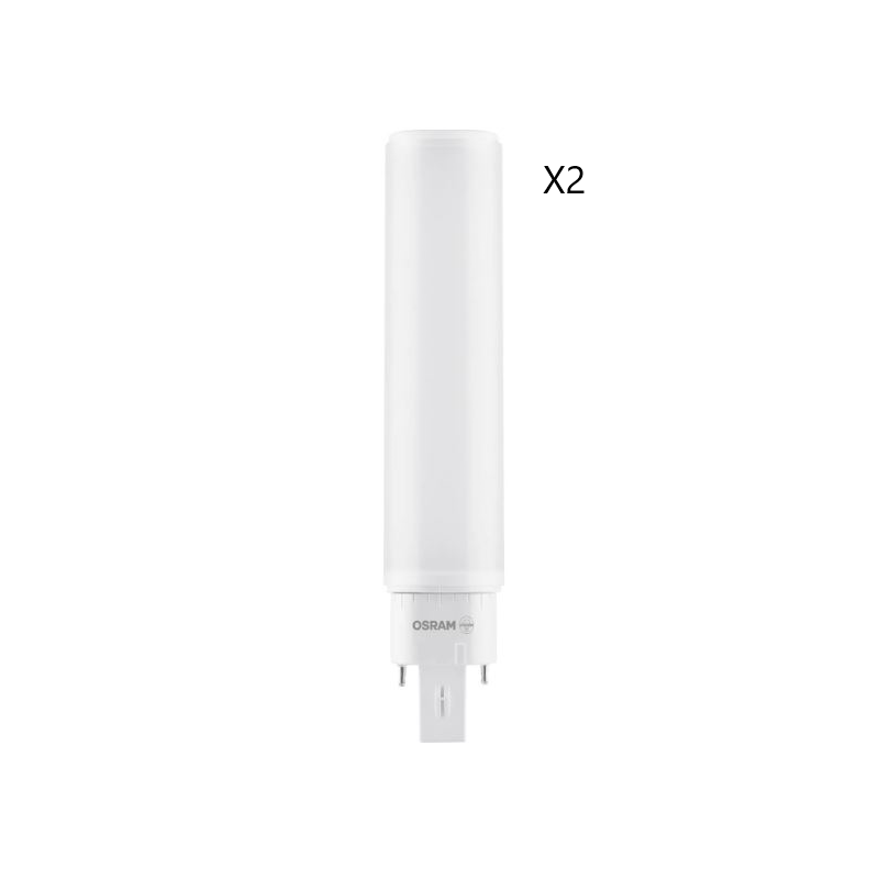 Ampoule à LED OSRAM Dulux D 26 10W 840 EM 4000K Blanc Froid G24d-3