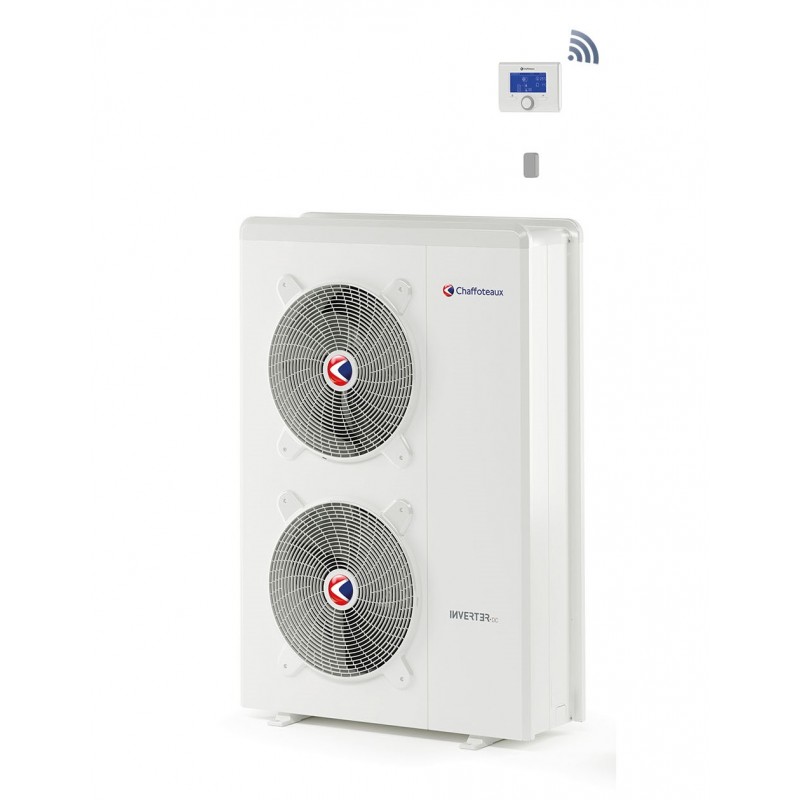 Pompe à Chaleur Monobloc Unité Extérieure Air/Eau 9kW CHAFFOTEAUX Arianext 90 M-T Ext Inverter Triphasé - 3630194