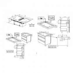 Plaque de Cuisson Induction Aspirante BEKO HIXI 84700 UF