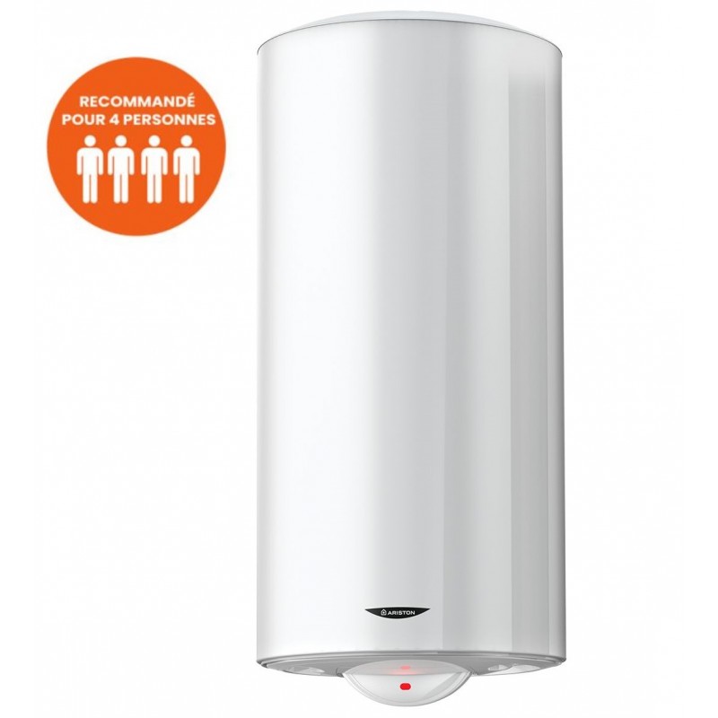 Chauffe-Eau Electrique 200L ARISTON Sagéo Stéatite Vertical Triphasé