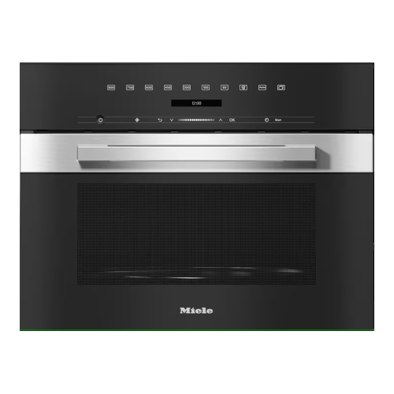 Micro-Ondes Encastrable 46L Miele 900W Noir et Inox - M 7240 TC