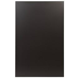 Plaque de Protection Murale pour Poêle LE MARQUIER 80x120cm Unie Noire