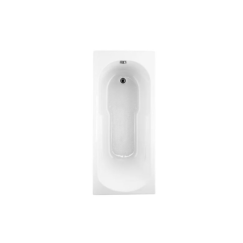 Baignoire Rectangulaire à Encastrer MB EXPERT Transat II en Toplax Blanc 170x75cm