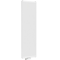 Radiateur Acier Eau Chaude 999W HENRAD Alto CT T21 Vertical H1800xL300mm Blanc