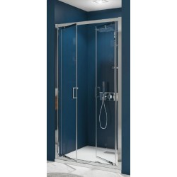 Paroi de Douche KINEDO Smart Express 2 Portes Pivotantes 80cm Chromé