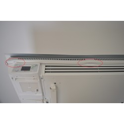 Radiateur Électrique Double Corps de Chauffe 2000W NOIROT Radiasoft Connecté Pas Cher