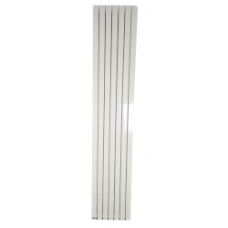 Radiateur Acier Eau Chaude 1260W CORDIVARI Rosy Tandem EL7 H2000xL38cm Vertical Blanc