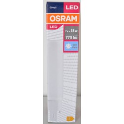 Ampoules à LED 7W OSRAM DULUX D/E 18 G24q-2 840 770lm Blanc Froid - AC35187