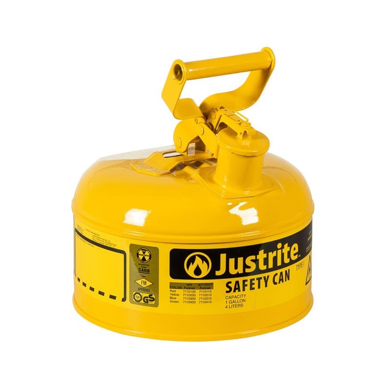 Bidon de Sécurité 4L JUSTRITE Acier