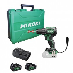 Perceuse Visseuse à Percussion HIKOKI 18V 4,0Ah 70Nm Avec 2 Batteries + Chargeur