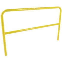 Barrière de Sécurité Monobloc à Sceller Longueur 2m Tube Ø59mm Jaune