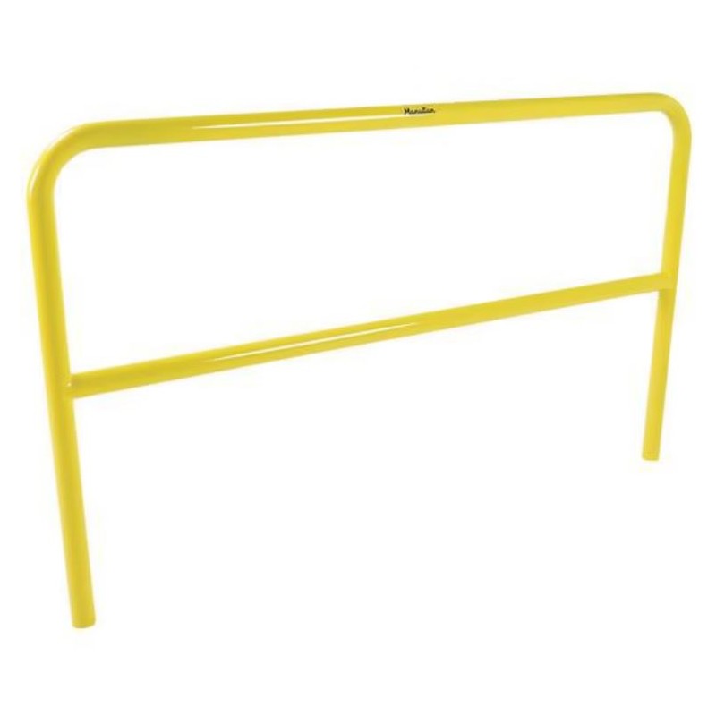 Barrière de Sécurité Monobloc à Sceller Longueur 2m Tube Ø59mm Jaune