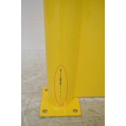 Arceau Barrière de Protection Acier avec Plaque Anti-Encastrement pas cher.