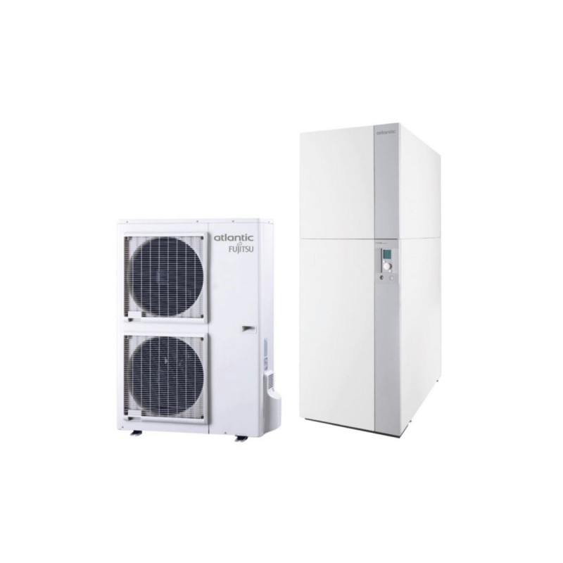 Pompe à Chaleur Hybride Air/Eau 13,5kW ATLANTIC FUJITSU Alféa Hybrid Duo Fioul