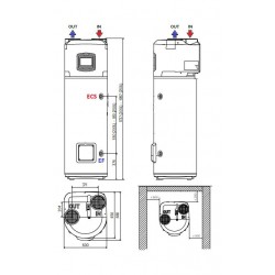 Chauffe-Eau Thermodynamique 200L ARISTON Nuos Plus Wi-Fi 3069775