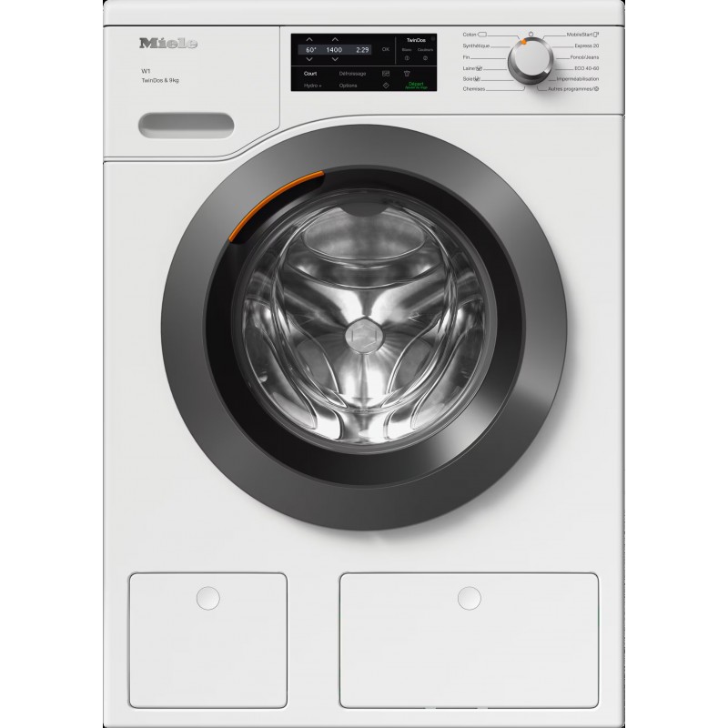 Lave-Linge Hublot 9kg MIELE Dosage Automatique Défroissage