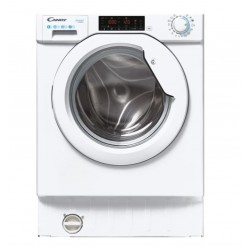 Lave-Linge Encastrable Hublot 8kg CANDY 16 Programmes 1400 trs/min Blanc