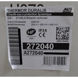 Chauffe-Eau Électrique 200L THERMOR Duralis 272040