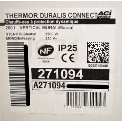 Chauffe-Eau Électrique 200L THERMOR Duralis Connecté 271094