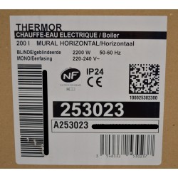 Chauffe-Eau Électrique 200L THERMOR Horizontal 253023