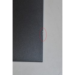 Plaque de Propreté DIXNEUF 20/10 Acier 500X500mm Trou Central Ø155mm Noir Pas cher