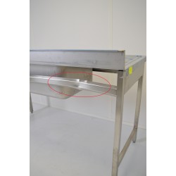 Plonge Inox 2 Bacs 1 égouttoir BOBET sur Pieds avec Dosseret Pas Cher