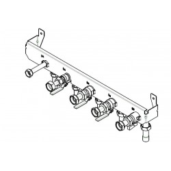 Kit Barrette Robinetterie CHAPPEE Pour Chaudière Inita/Platinum 3.XX NF