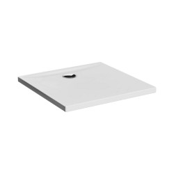 Receveur de Douche Extra-Plat AQUANCE Alto à Poser en Céramique Blanc 80x80cm - ALTO20334