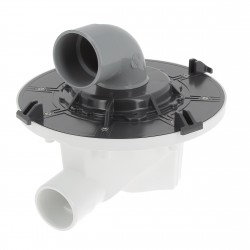 Kit Siphon PMR NICOLL Sortie Horizontale ∅50mm Sans Chape pour Évacuation Baignoire/Douche