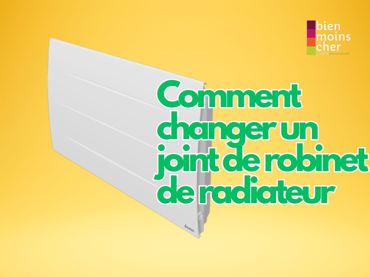 Comment changer un joint de robinet de radiateur