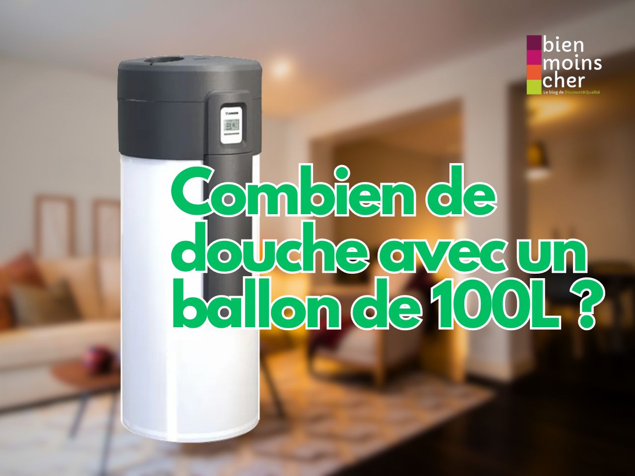 Combien de douche avec un ballon de 100L ?