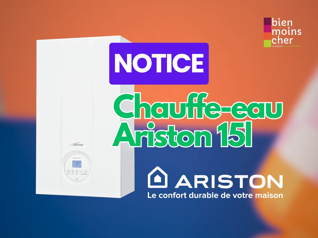 Chauffe-eau Ariston 15l Notice