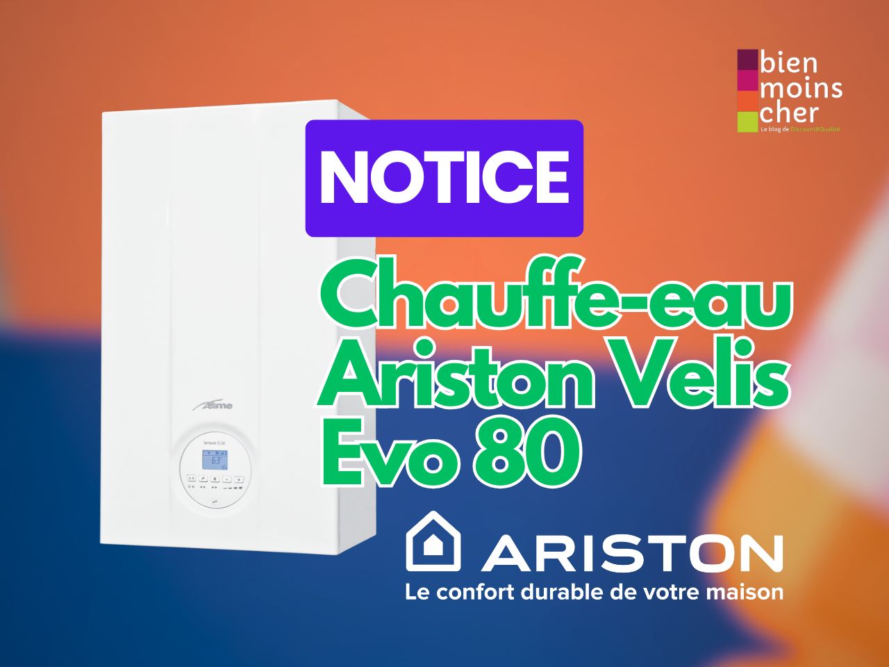 Notice Chauffe-eau Ariston Velis Evo 80